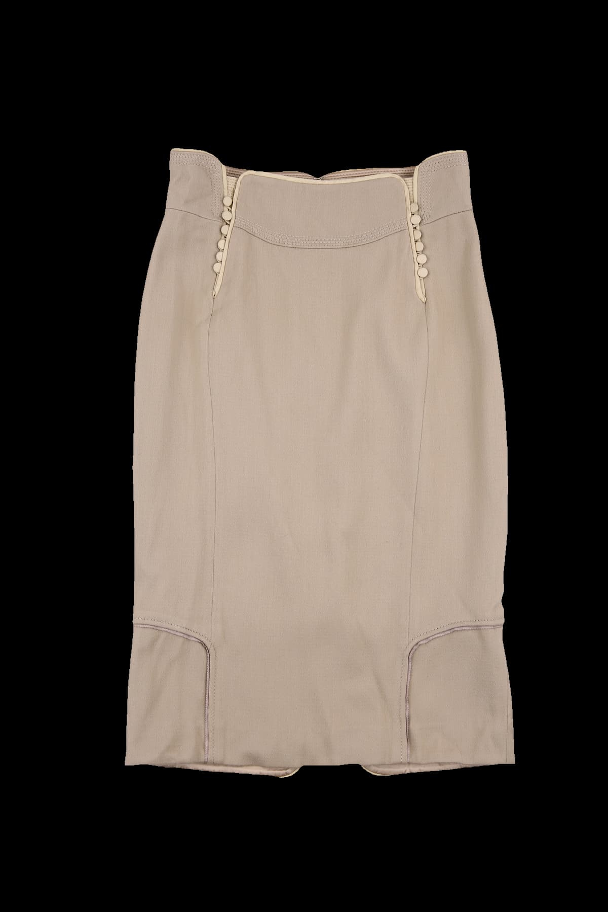 여섯단추 스커트