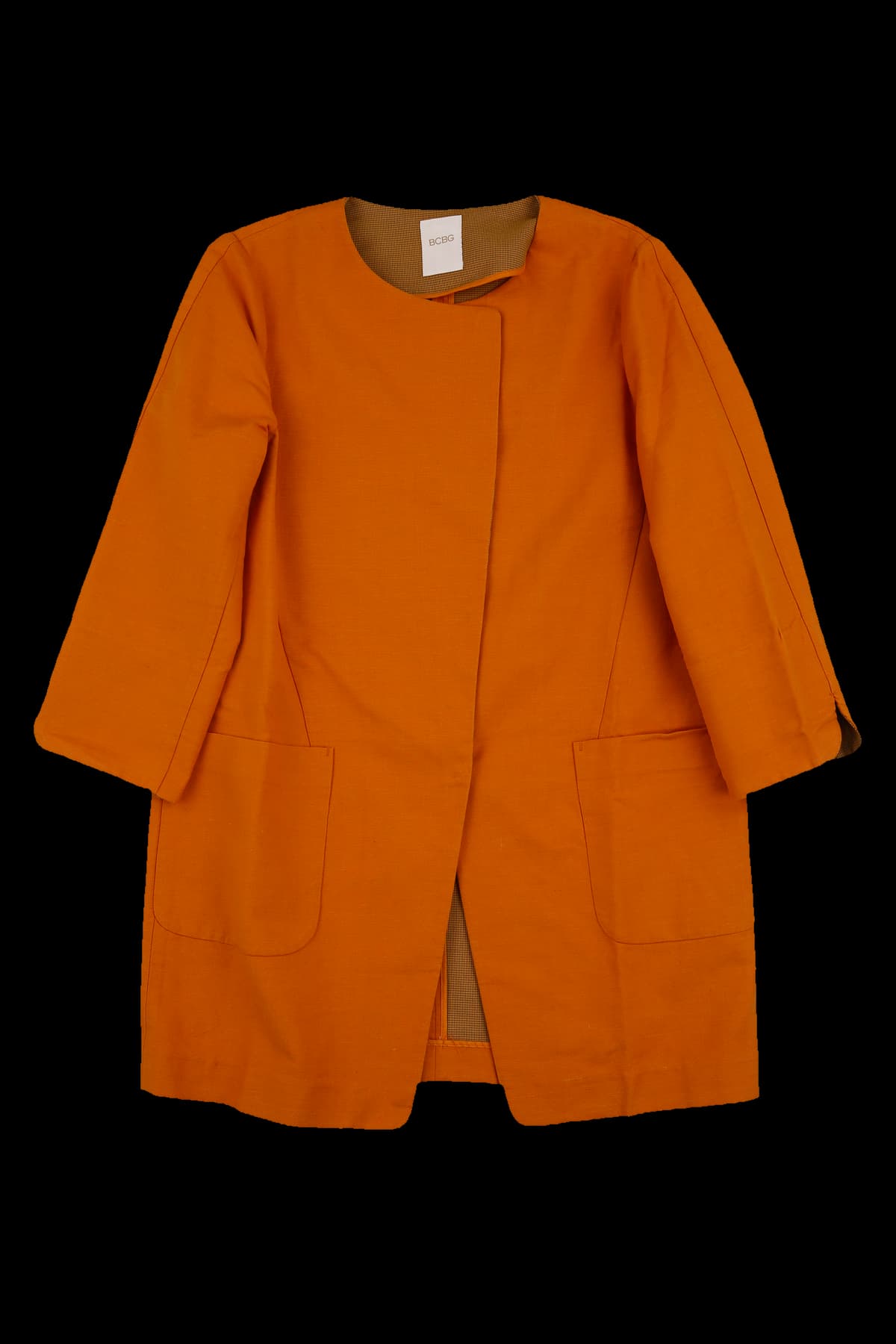 카라리스 버튼 롱 자켓