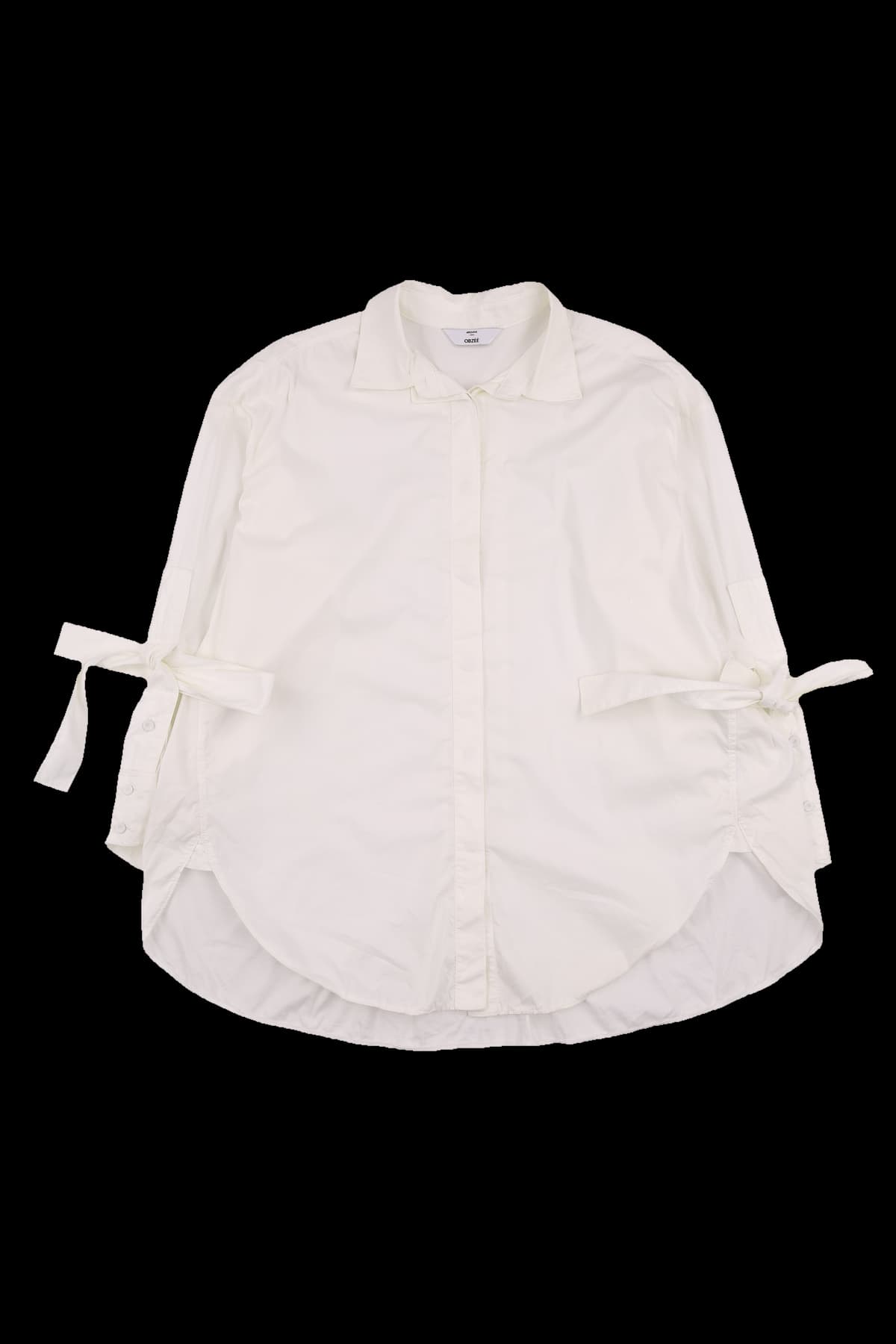 소매끈 카라 셔츠