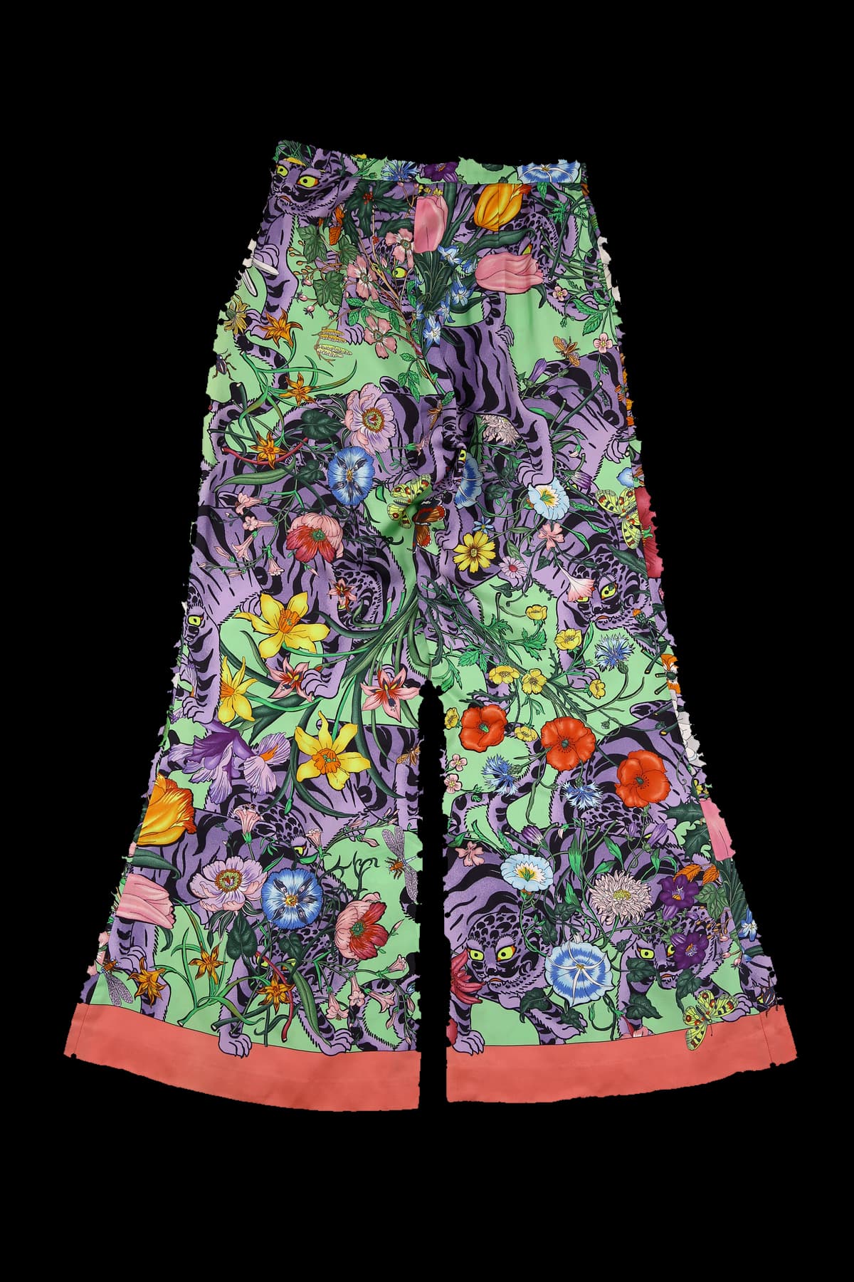 실크 와이드 팬츠