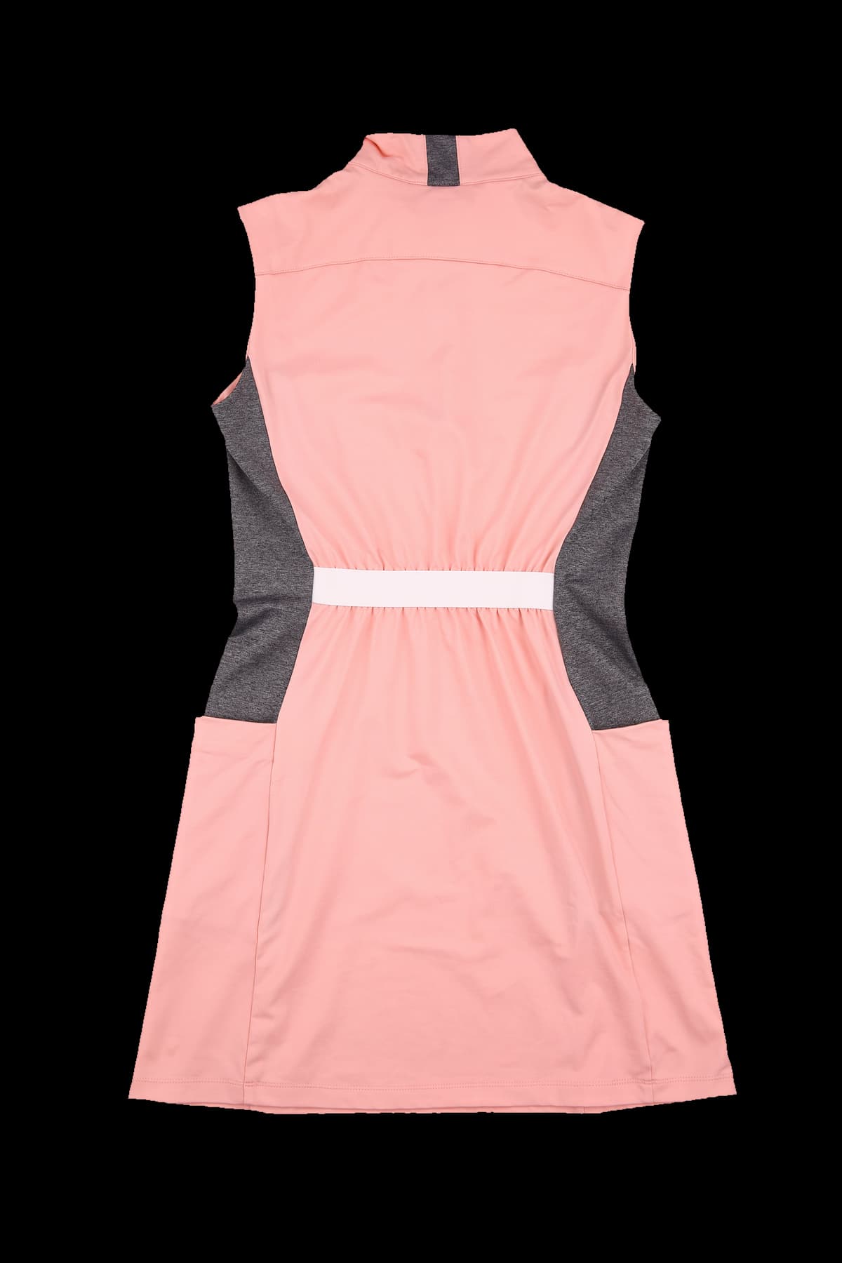 집업 민소매 원피스