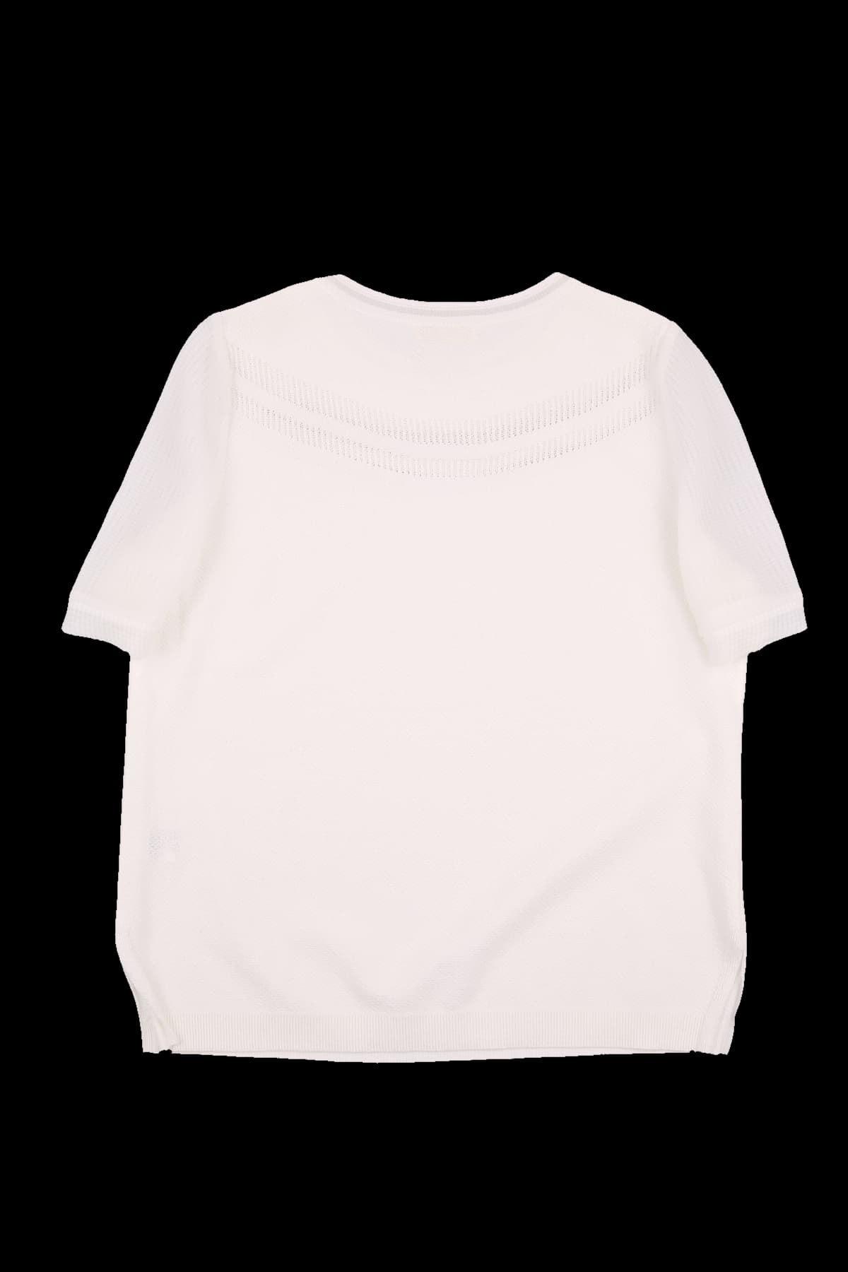 시스루 펀칭 반팔니트