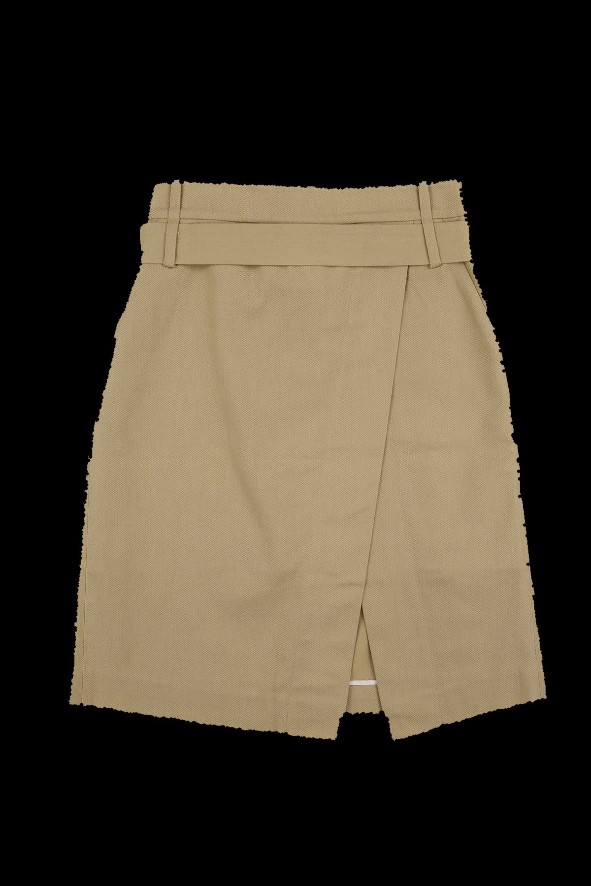 벨티드 트임 스커트