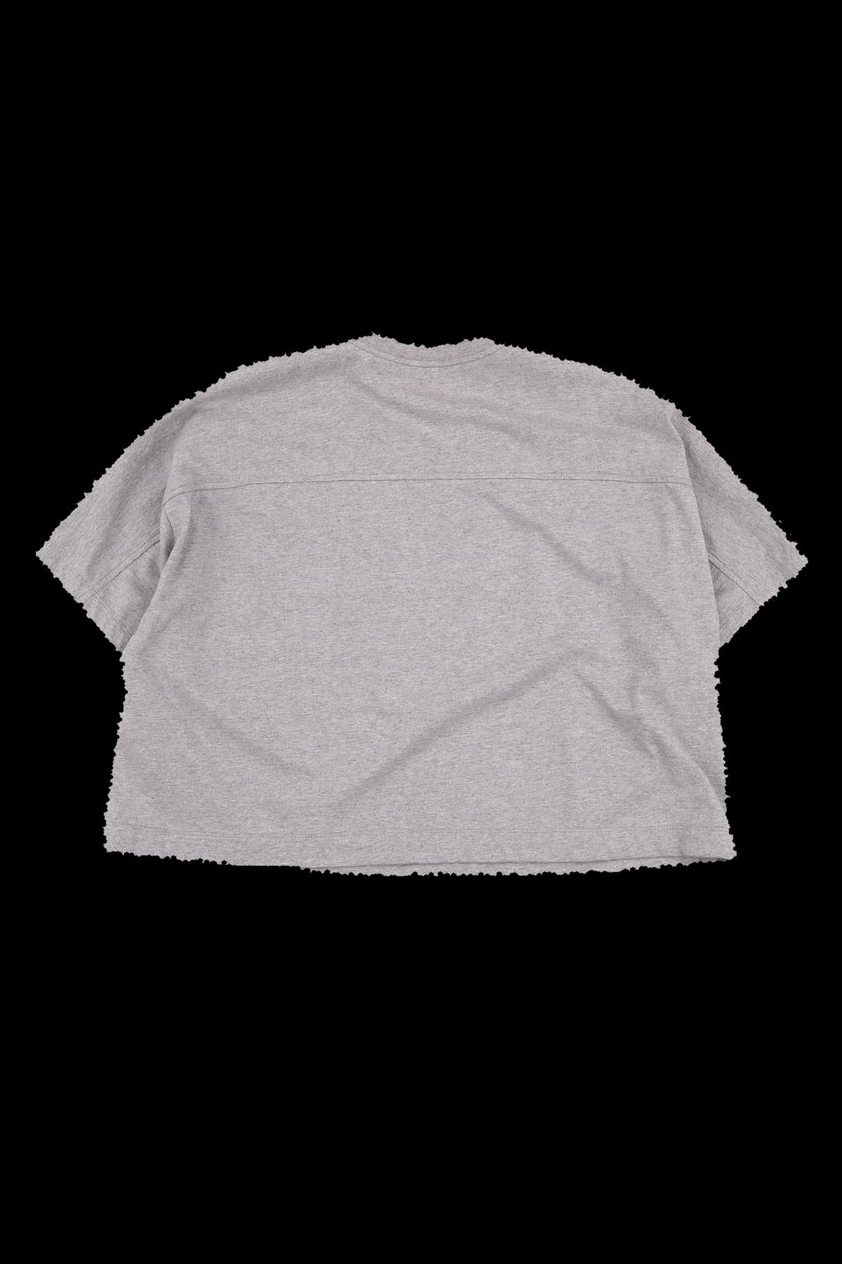 그래픽 프린티드 크롭 티셔츠