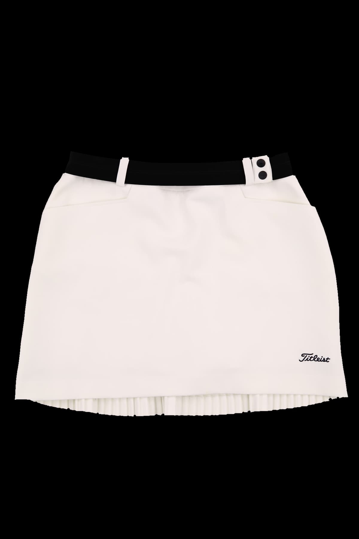 배색 밴딩 스커트