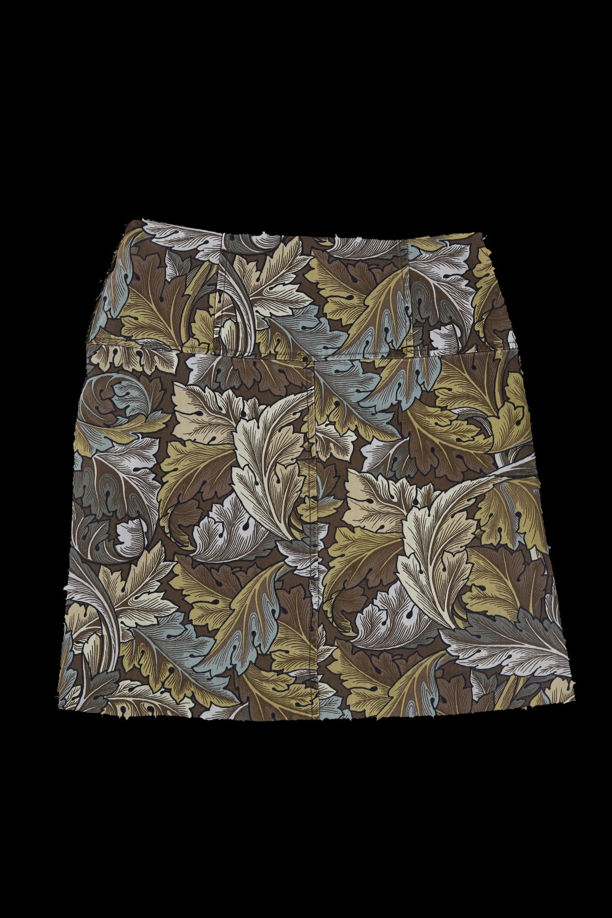 플로럴 코튼 스커트