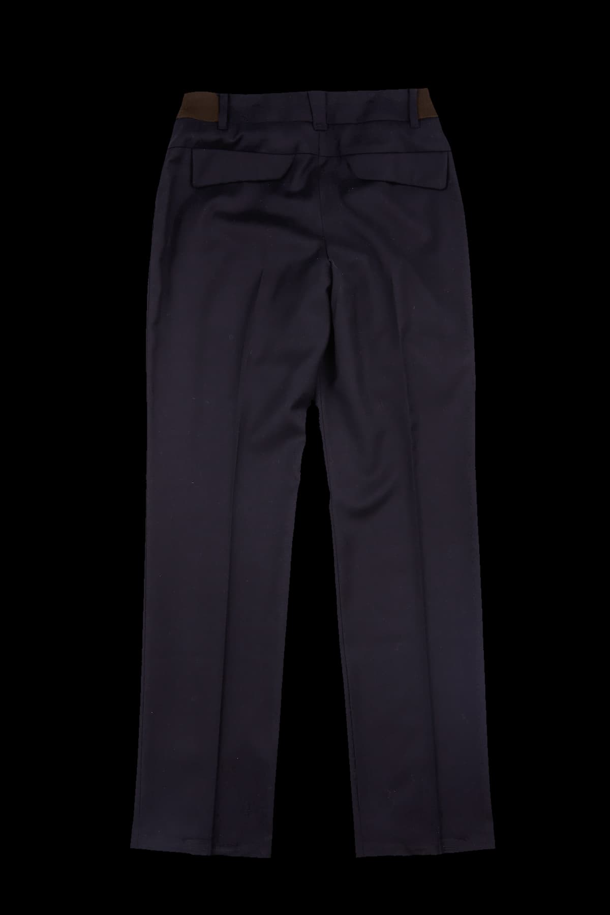 스트레이트 울 팬츠