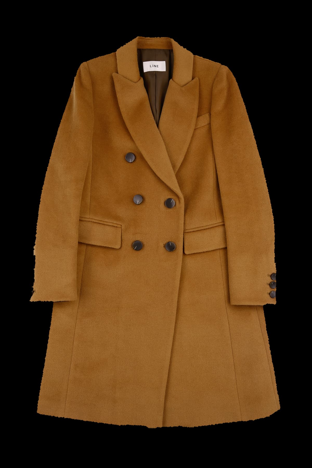 솔리드 울 코트