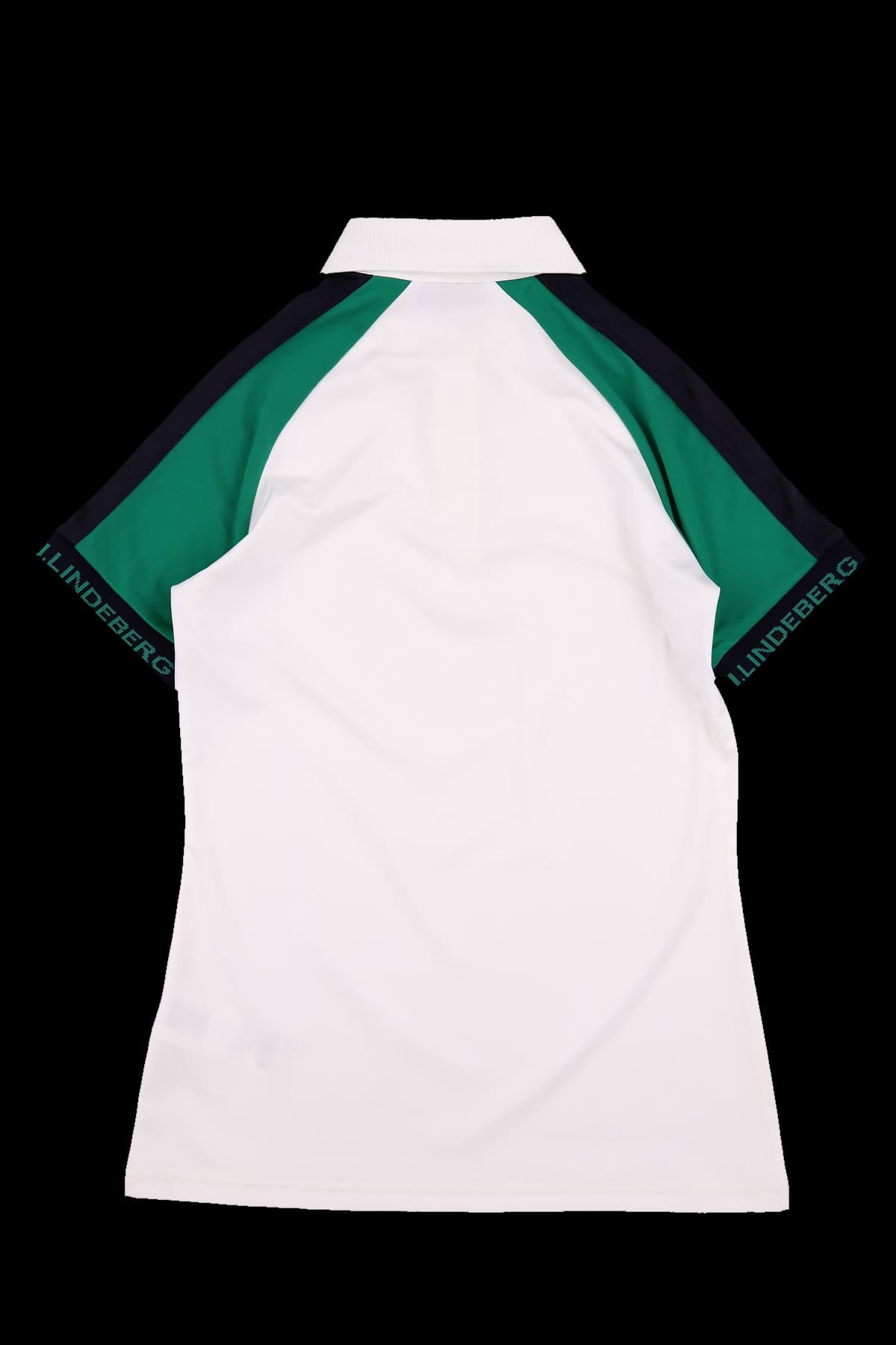 소매 배색 카라 반팔 티