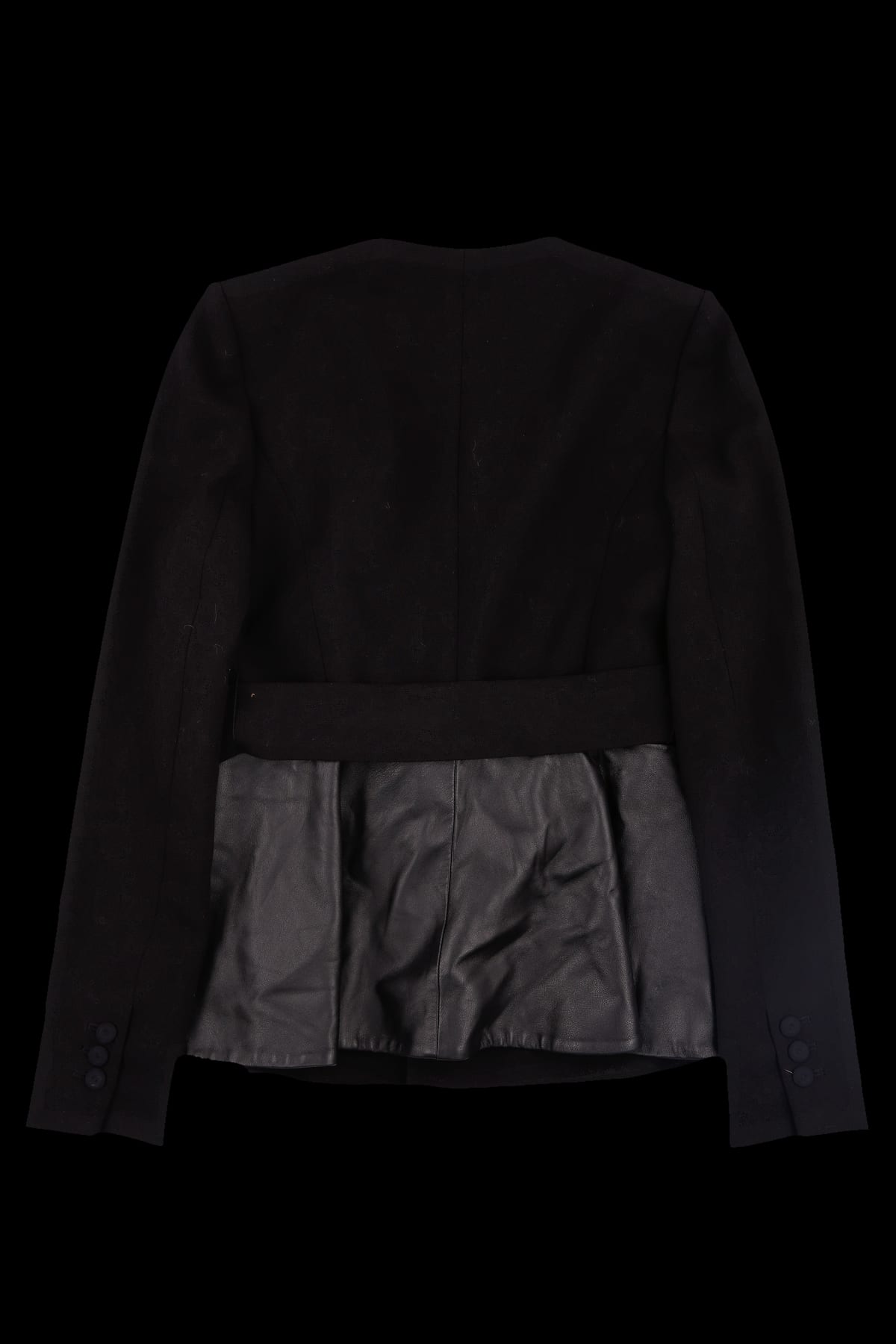 디테일 벨티드 자켓