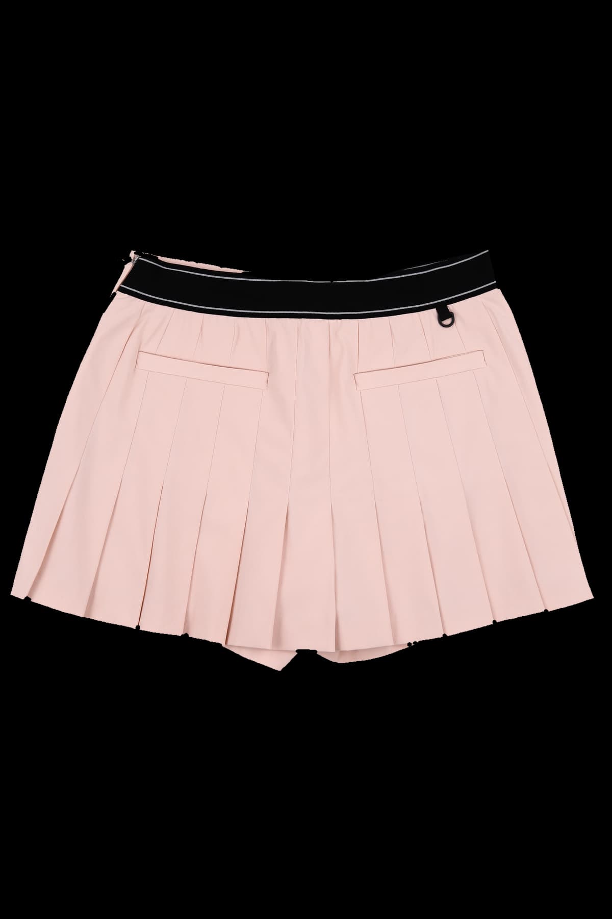 허리 밴딩 포인트 랩 반바지