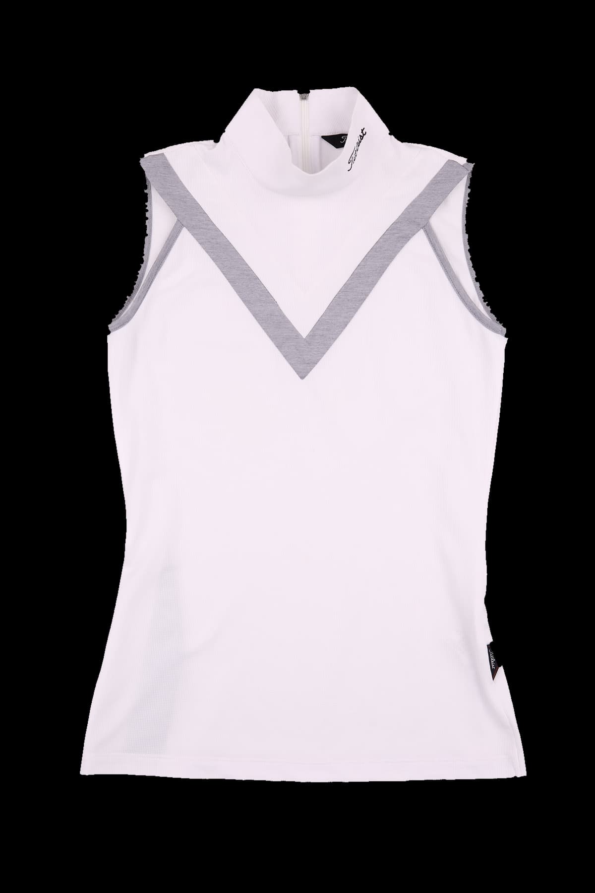 스트레치 민소매 티셔츠