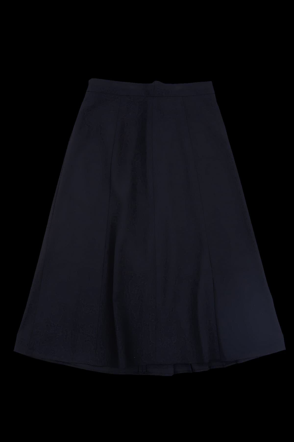 벨티드 롱 스커트