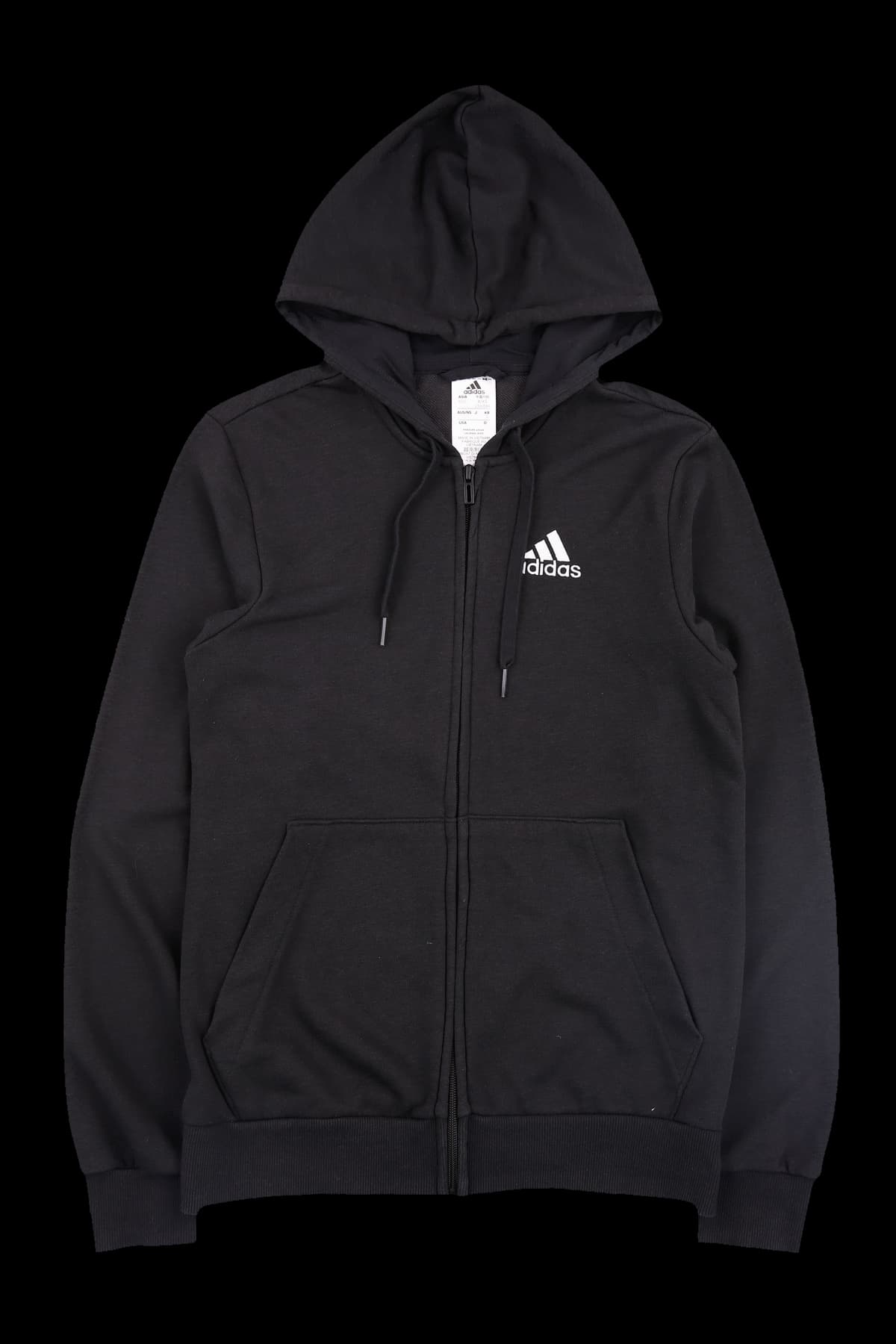 캐주얼 로고 후드집업