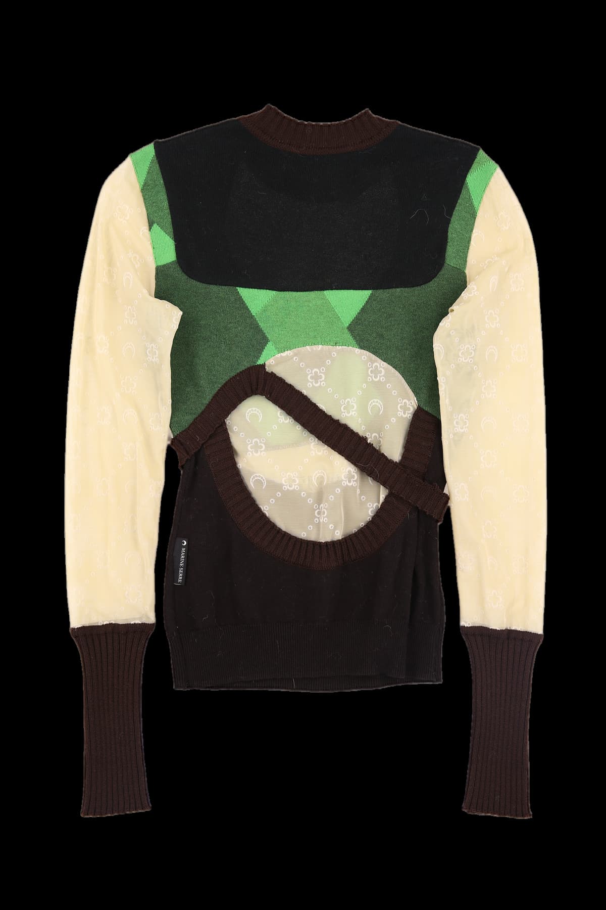 시스루 디테일 니트