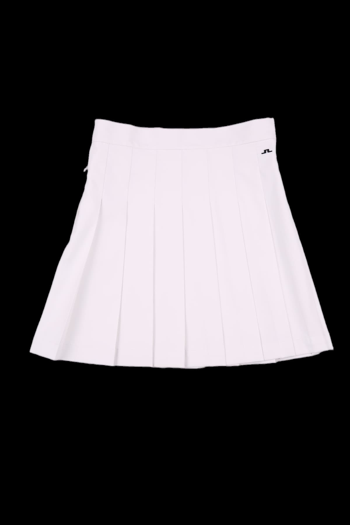 라인 플리츠 스커트
