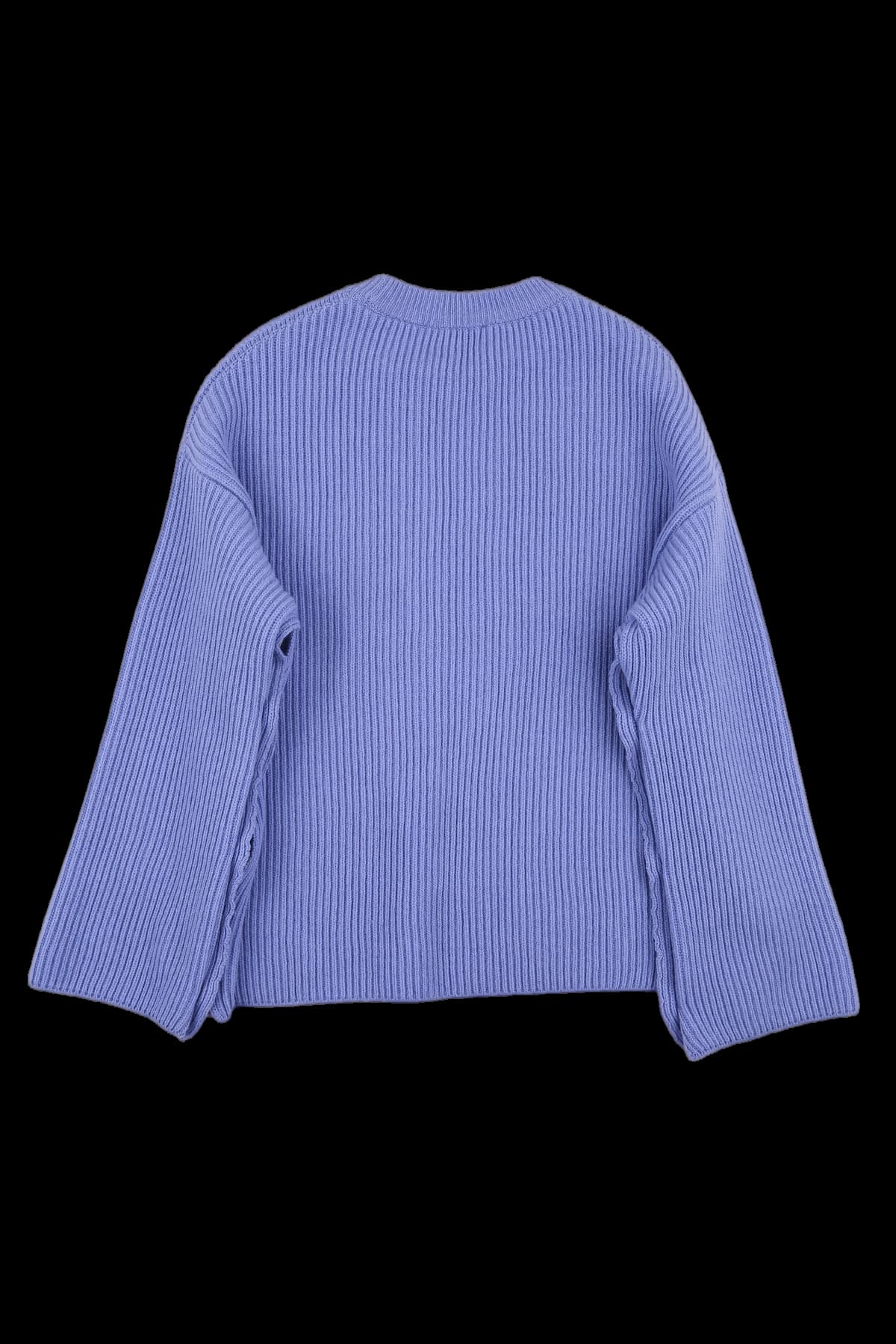 버튼 디테일 니트 풀오버