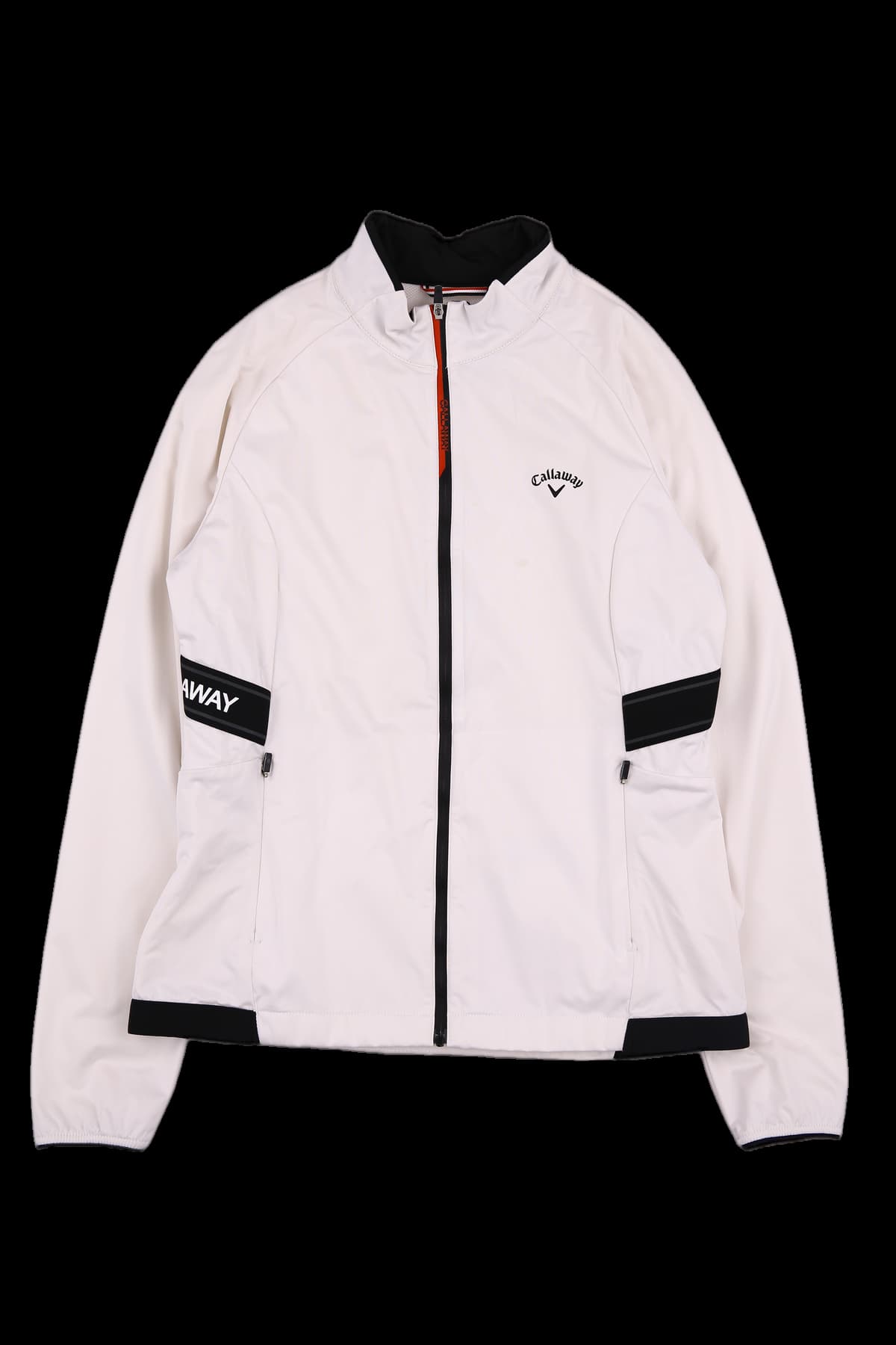 밴딩 로고 집업