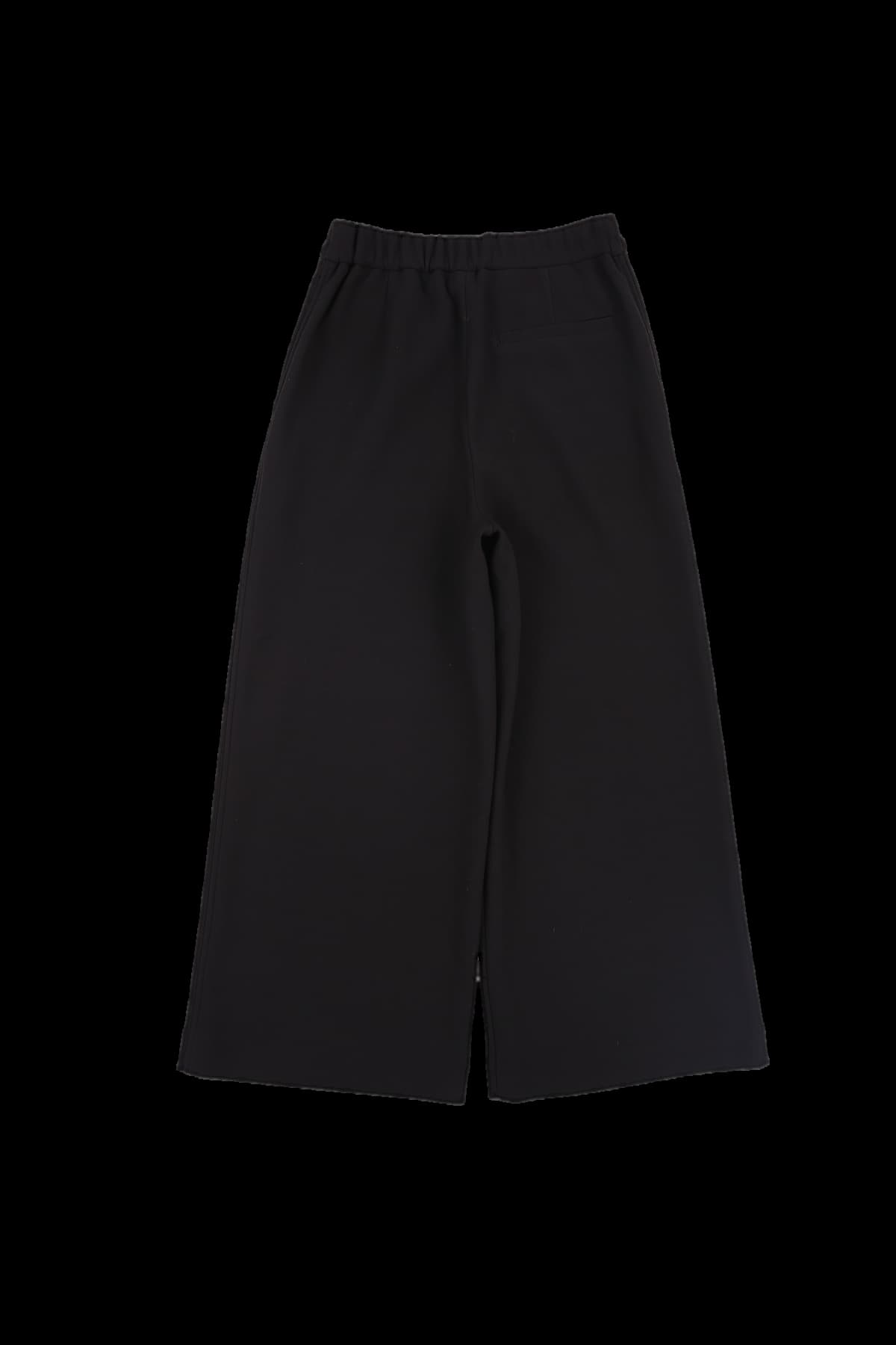 기모 밴딩 와이드팬츠