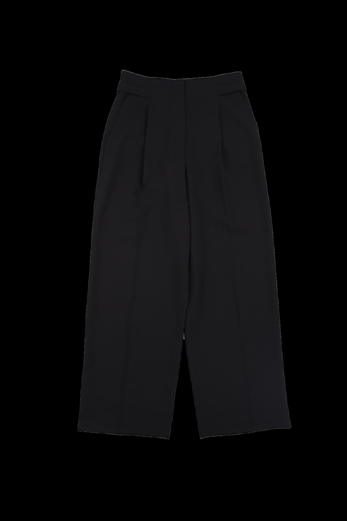 베이직 핀턱 와이드팬츠