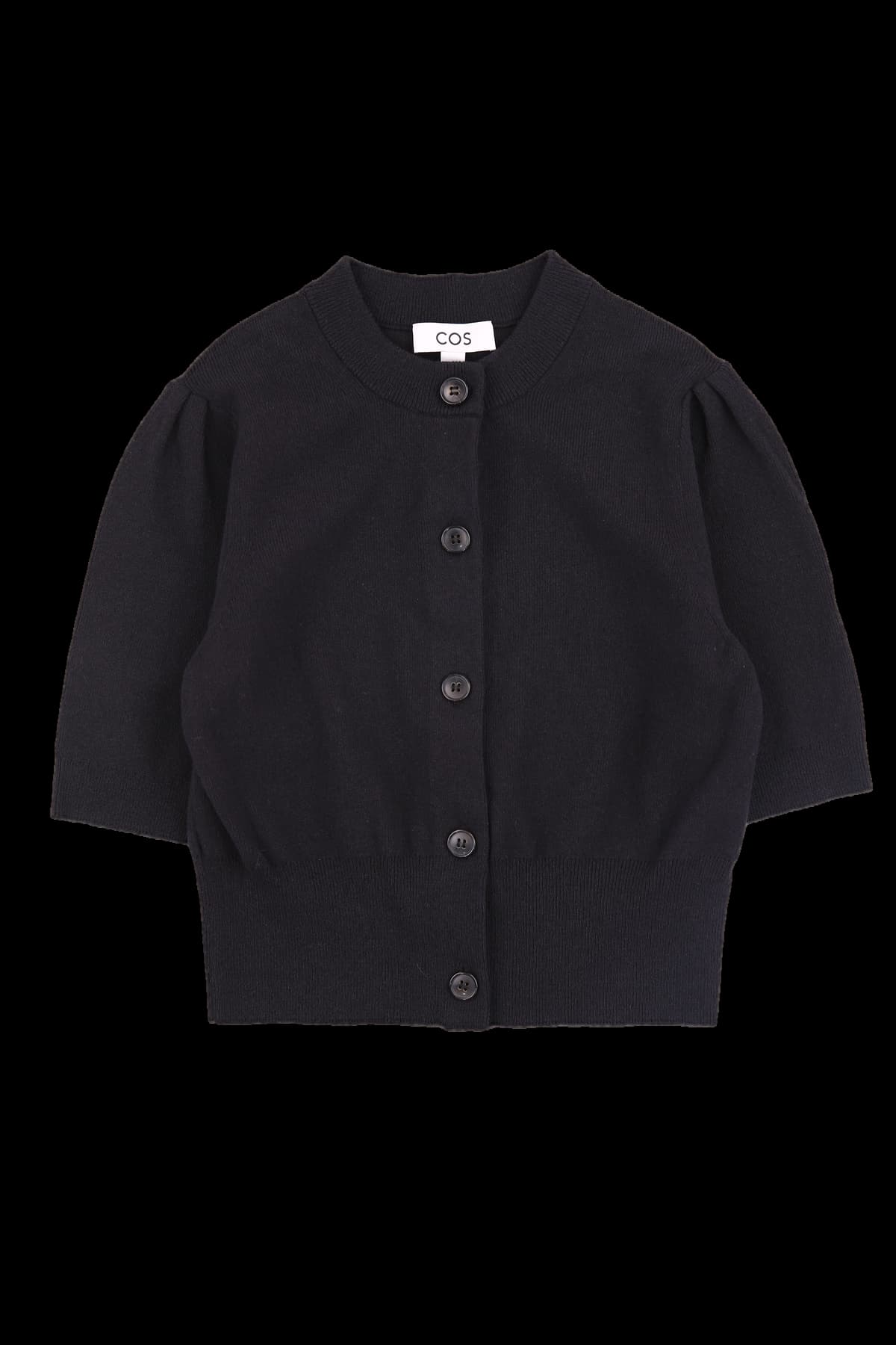 크롭 니트 가디건