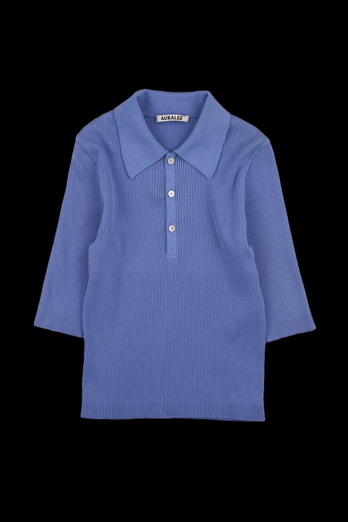 반팔 카라 니트