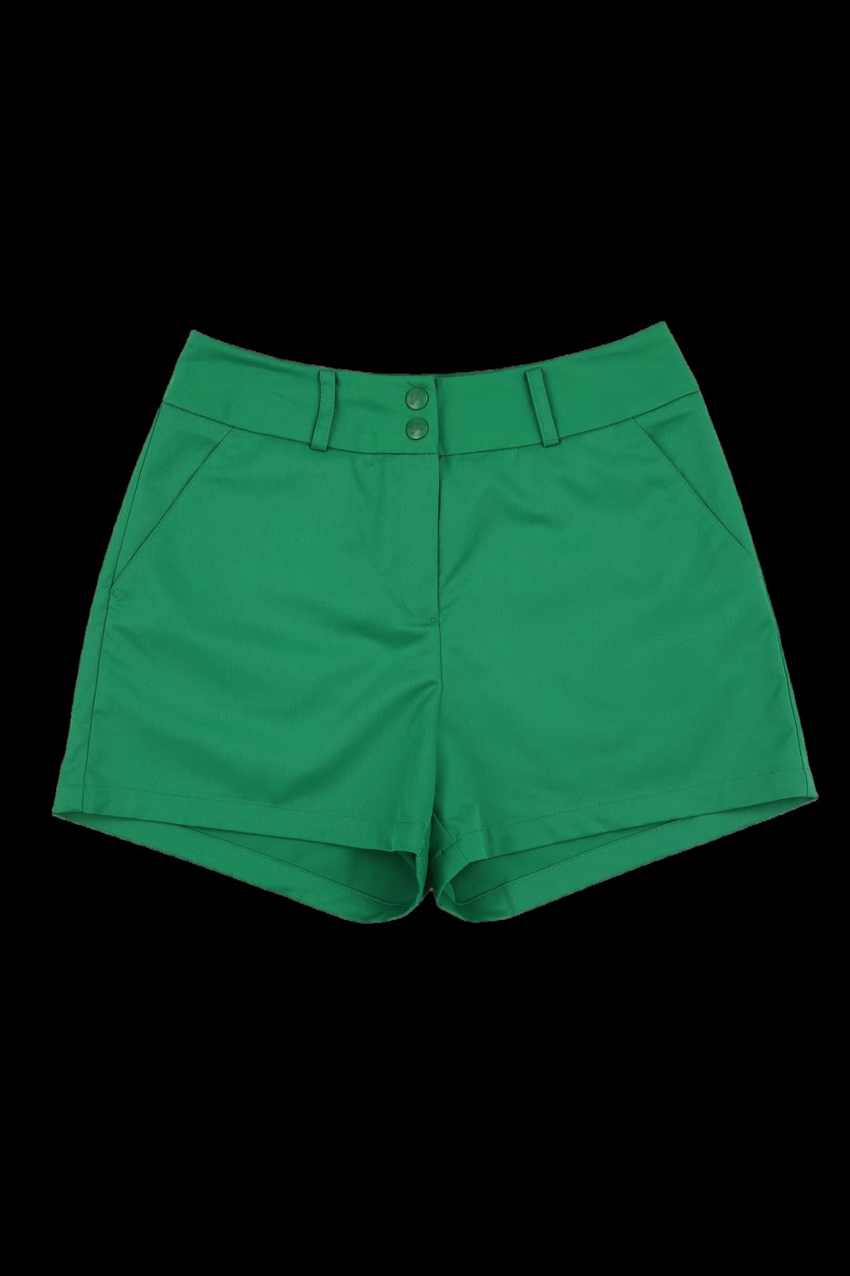 가죽 포인트 반바지