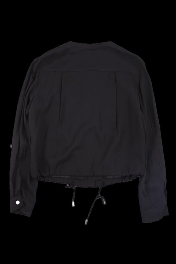 풀집업 크롭 자켓