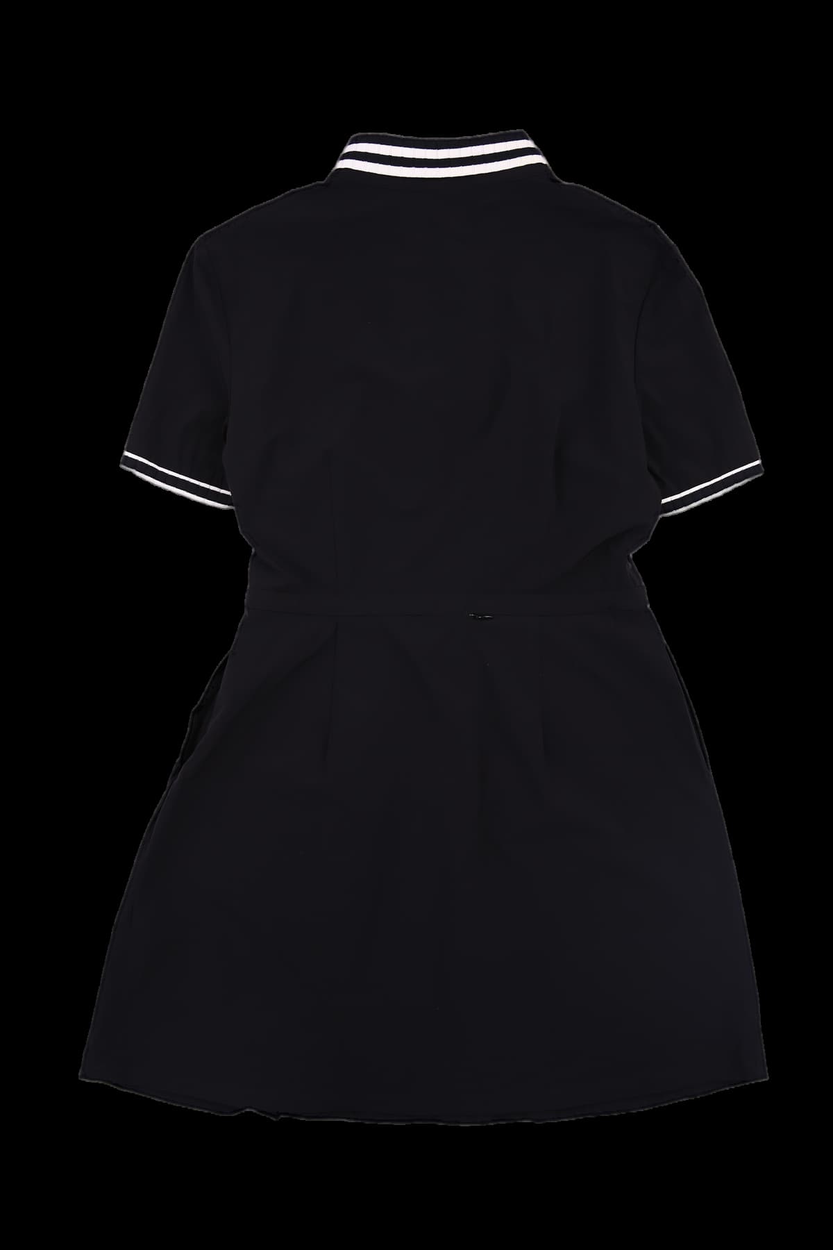 반팔카라 원피스