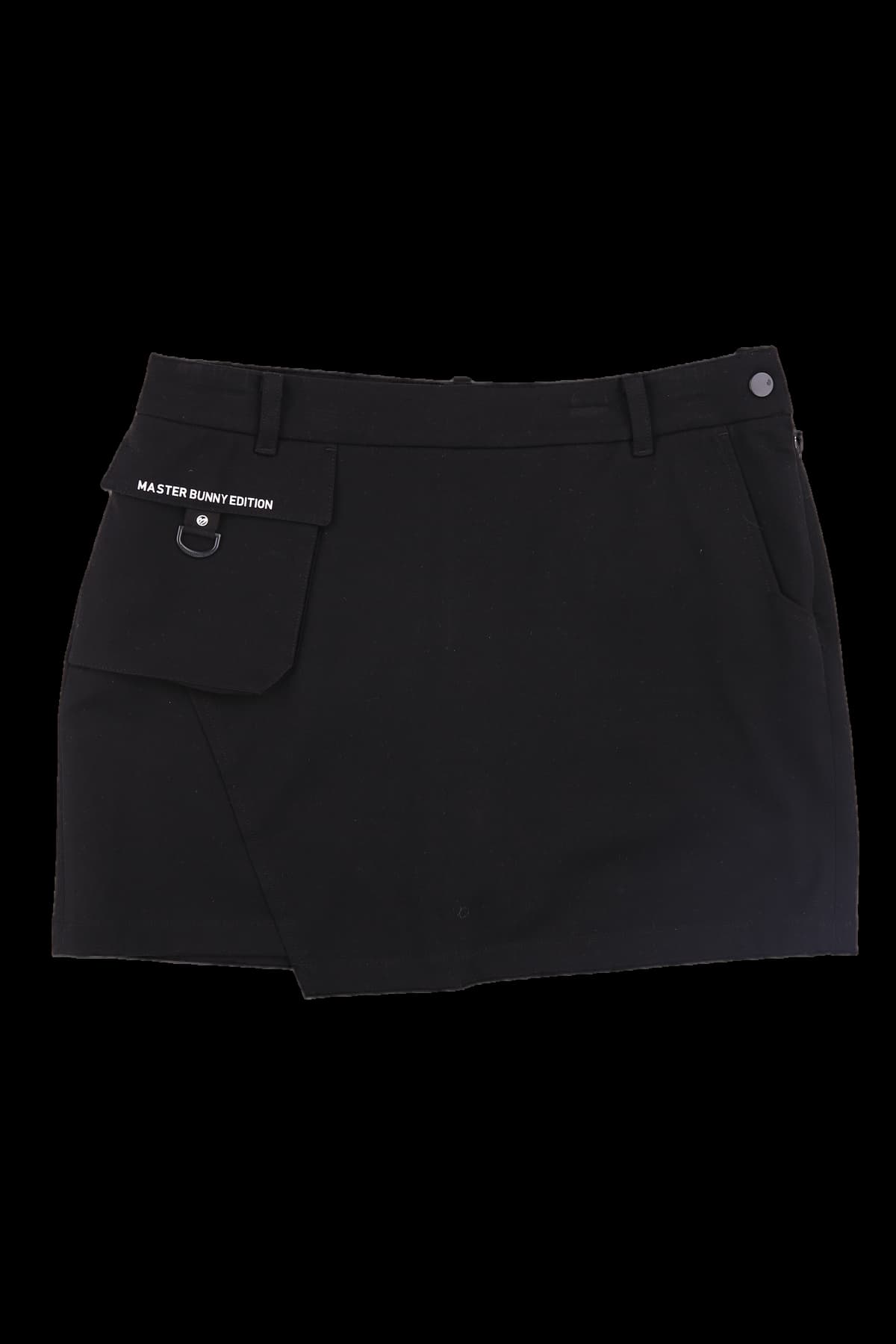 로고 포켓 스커트