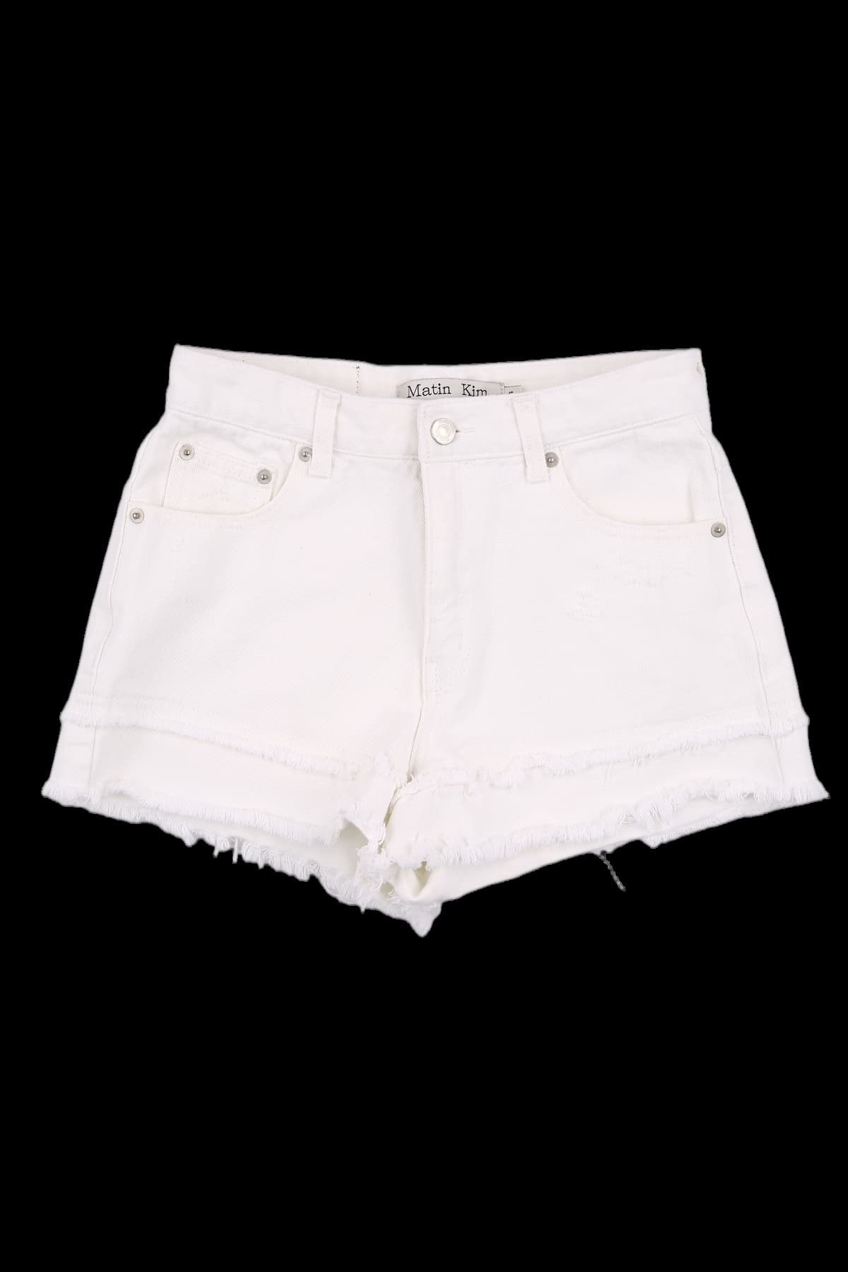 코튼 면 숏 팬츠