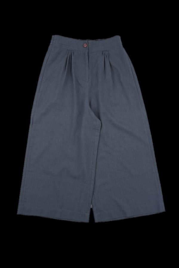 밴딩 와이드 팬츠