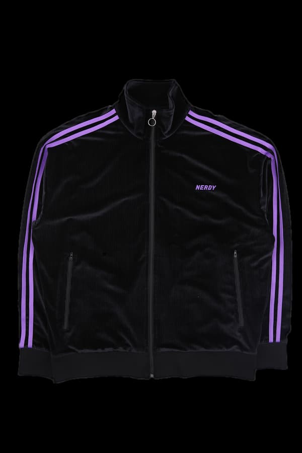 벨벳골지 져지 점퍼