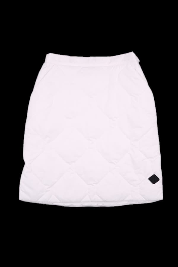 패딩 미디스커트