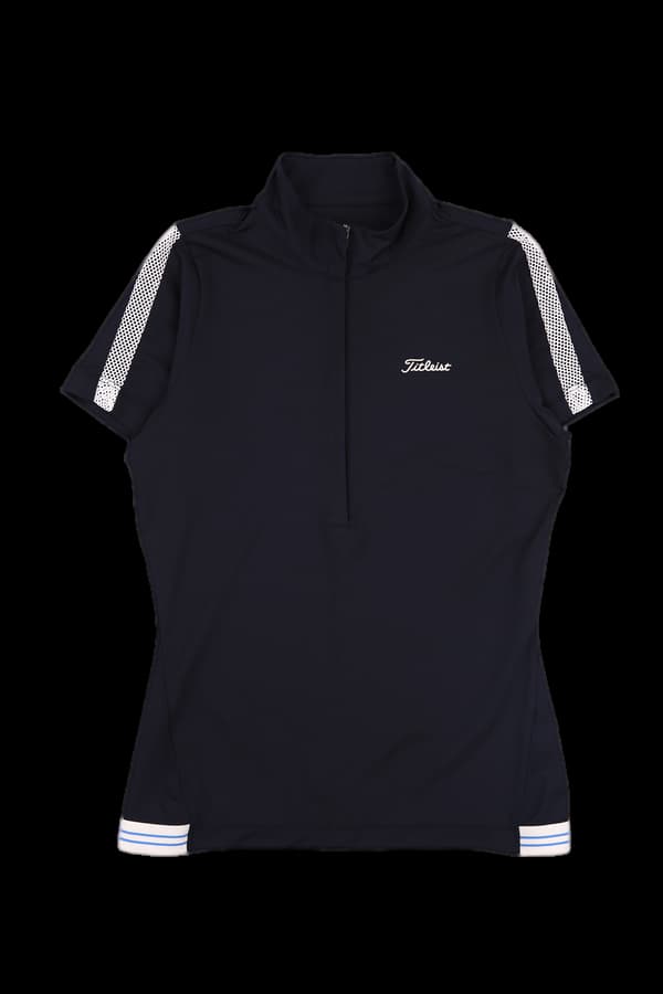 앞지퍼 스포트 반팔티셔츠