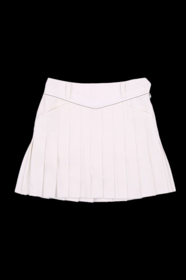 플리츠큐빅스커트