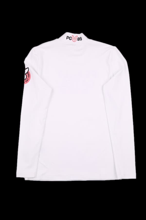 하이넥 로고 긴팔티셔츠