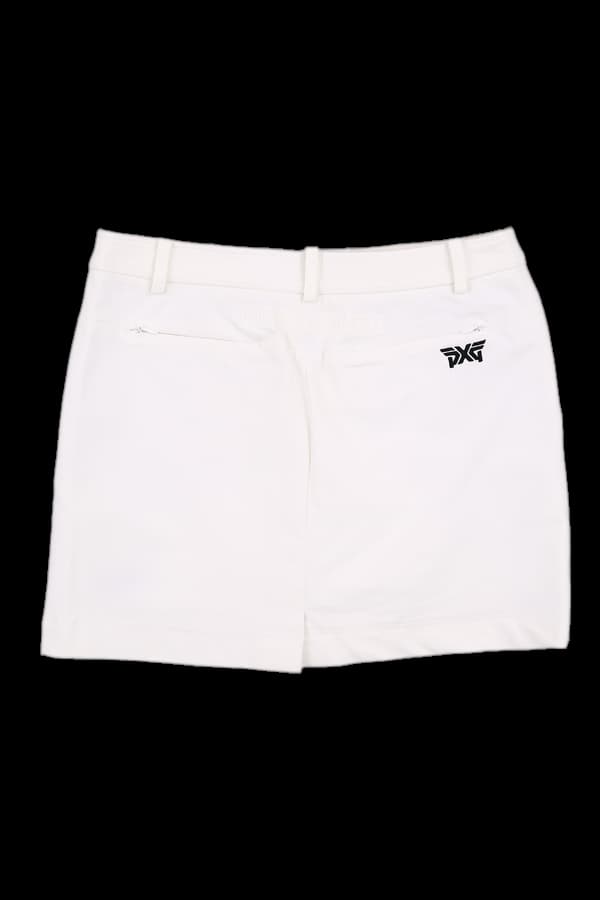 나일론 로고 스커트