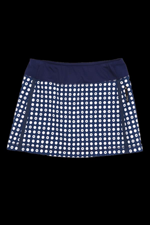 패턴 밴딩 스커트