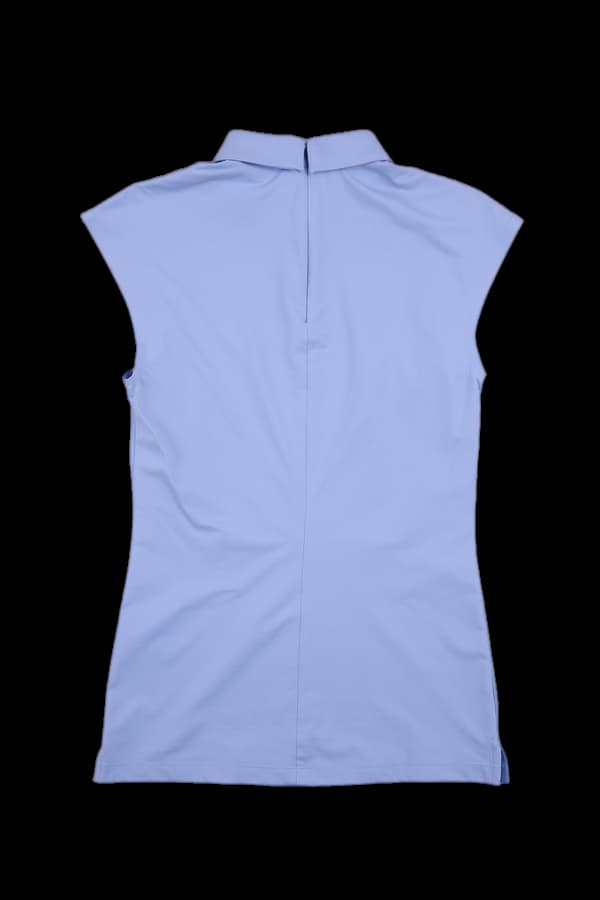 카라 베이직 민소매 티셔츠