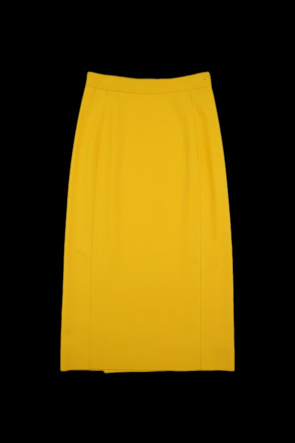 니트 미디 스커트