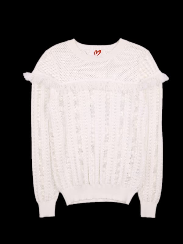 펀칭 수술 니트