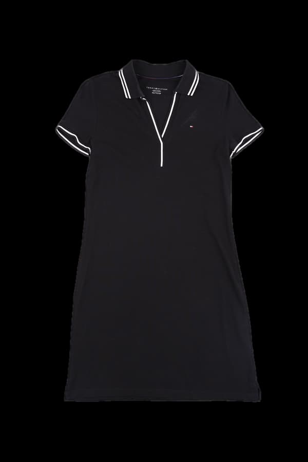 반팔 카라 원피스