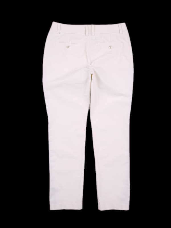 나일론 로고 트임 팬츠