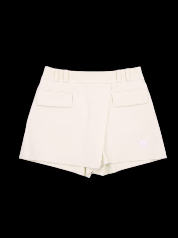 언발 포켓 치마 팬츠