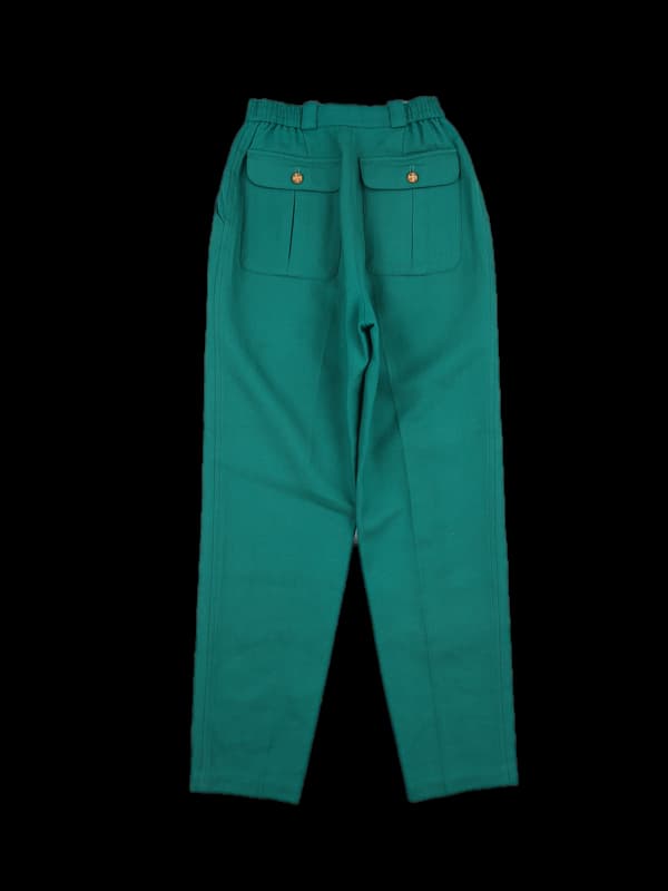 울 밴드 베이직 팬츠