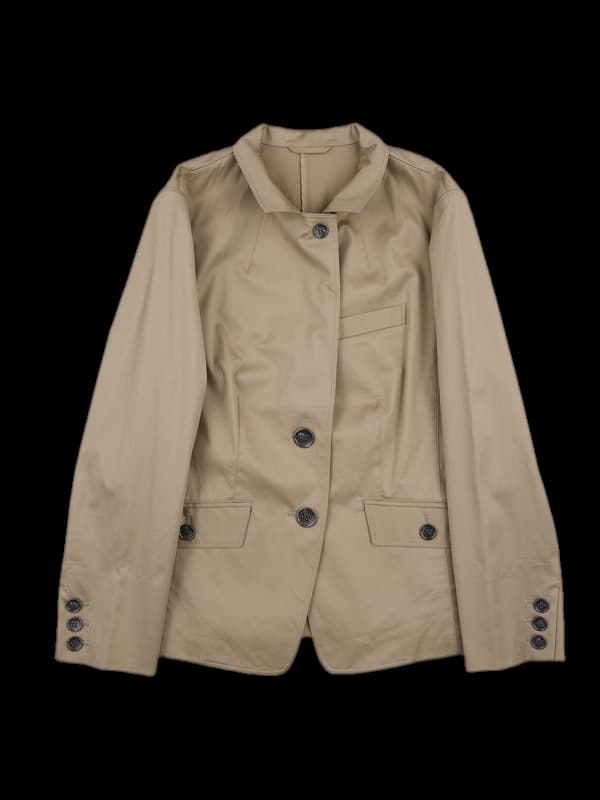 버튼 싱글 자켓