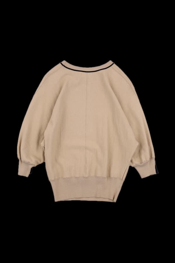 반팔 가오리니트