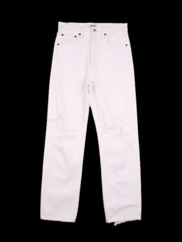 코튼 일자핏 팬츠