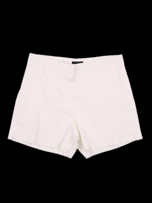 린넨 옆 트임 숏 팬츠